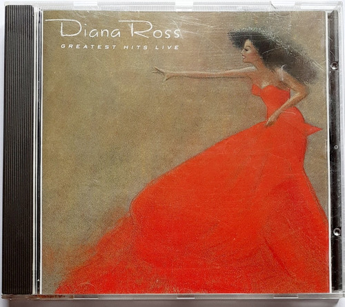 Cd Diana Ross Greatest Hits Live Emi 1989 Made In W. Germa 