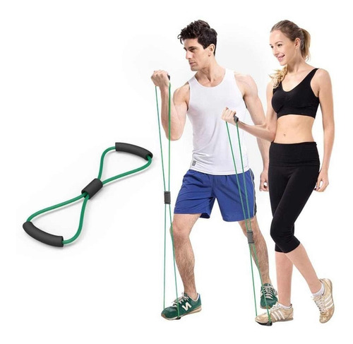 Imagen 3 de 6 de Kit 3 Bandas Elásticas En 8 Entrenamiento/ Gimnasio/ Pilates
