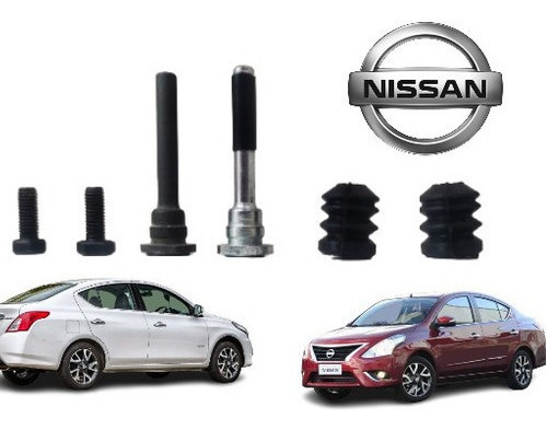 Imagem 7 de 12 de Reparo Pino Guia Pinça De Freio Dianteiro Nissan Versa