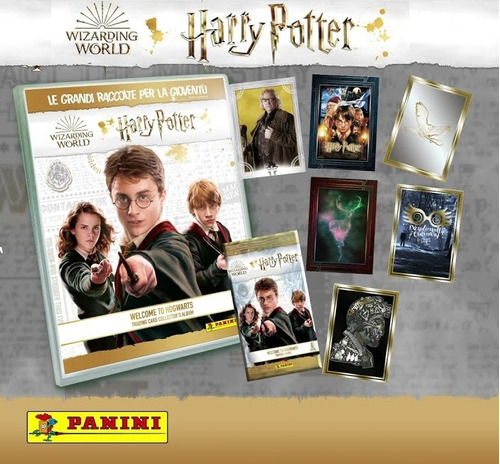 Álbum Bienvenido A Hogwarts Completo 216 Cartas