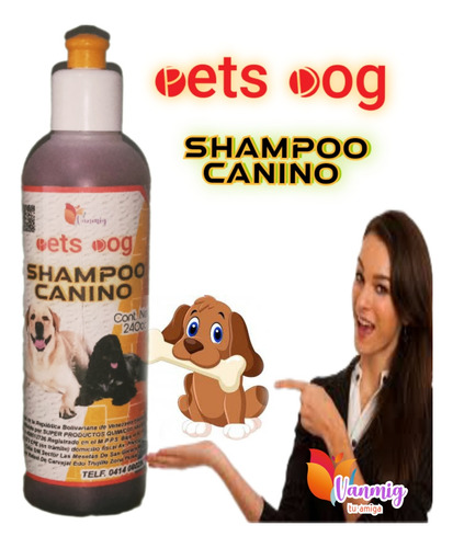 Shampoo Canino  Pets Dog