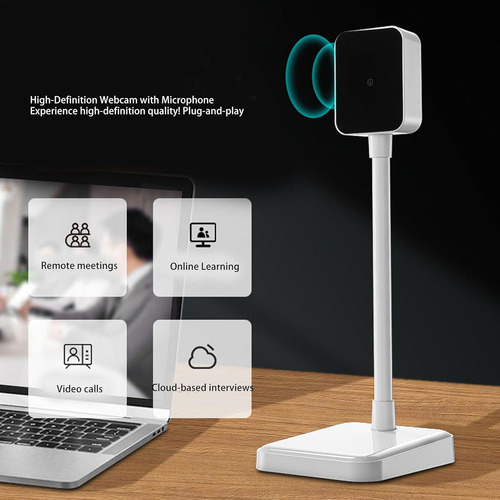 Cámara Web Usb 1080p Con Micrófono Y Reducción De Ruido