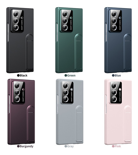 Soporte Bidireccional Plegable Con Funda Protectora De Cristal Hd Para Samsung Z Fold 7 6 5