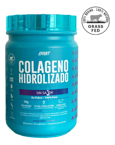 Colageno Hidrolizado Effekt Sin Sabor 300g