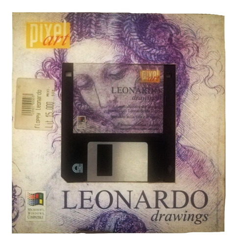 Programa Leonardo Drawings De Pixel Art Para Windows 95 (Usado)