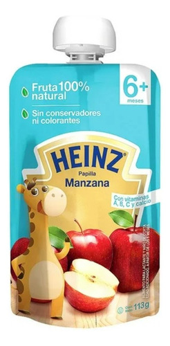 Papilla Heinz Pouch Sabor Manzana 113 G