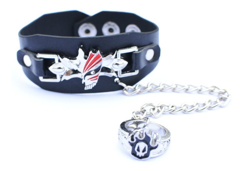 Naruto, One Piece,bleach, Pulsera De Anime Con Anillo