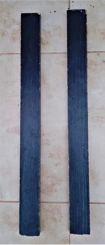 Madera Aglomerada Negra. 58 X 5 Cm. 18 Mm Grosor (Usado)