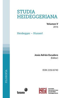 Libro Studia Heideggeriana Vol. V: Heidegger - Husserl - ...