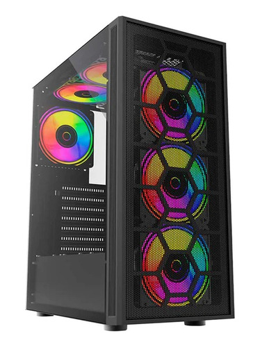 Gabinete Balamrush Dragonfly Ii Mesh Gm740 Negro Br-935982