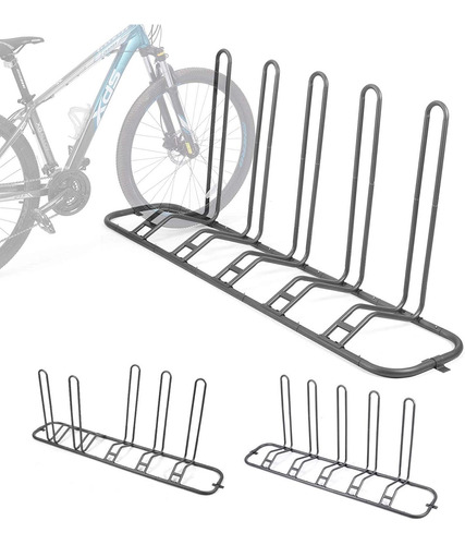 Soporte Para Bicicletas Xcsource, Capacidad Para 5, De Acero