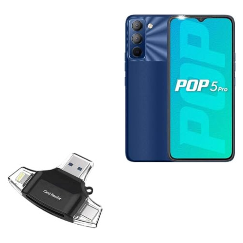 Boxwave Smart Gadget Compatible Con Tecno Pop 5 Pro - Lector