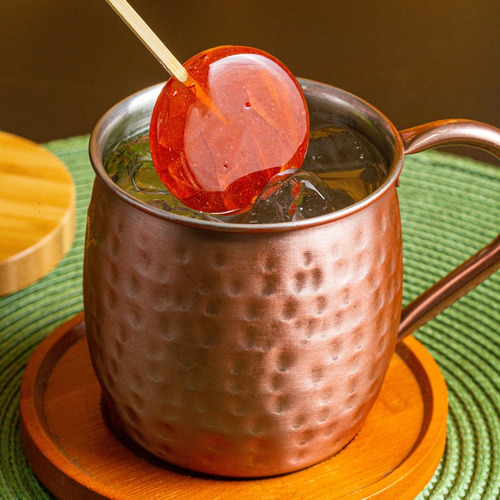 6 Pirulitos Cristal De Moscow Mule