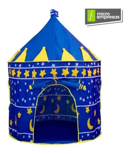 Carpa Castillo Infantil Niños Y Niñas Azul O Rosado
