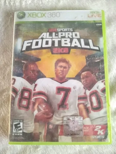All pro football 2k8 xbox best sale 360