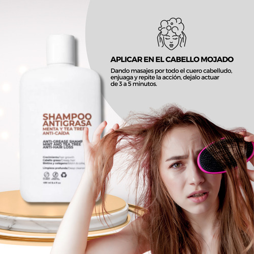Kit Shampoo Antigrasa Pocima De Rapunzel