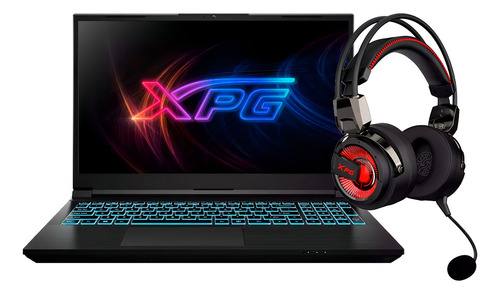 Pacote: Computador portátil Xpg Xenia 15g Rtx 4050 I7 12650h + Diadema Xpg Color Black
