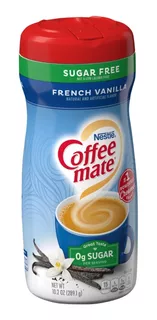 Coffee Mate French Vanilla Sugar Free Sem Lactose 289 Gr
