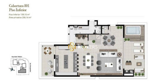 Imagem 28 de 30 de Apartamento Duplex À Venda, 256 M² Por R$ 3.549.160,00 - Batel - Curitiba/pr - Ad0032