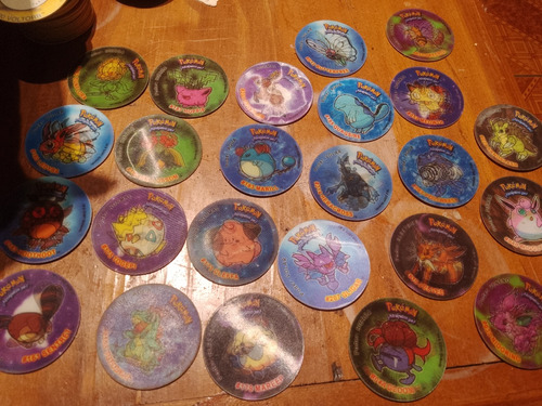 Tazos Pokémon 9/10 Casi Perfectos