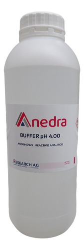 Solucion Buffer Ph 4.00 X1000 Ml - Anedra