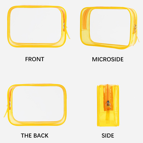 Bolsa Transparente De Viaje Para Cosméticos De Gran Capacida