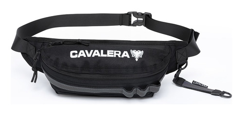 Pochete Transversal Shoulder Cavalera Resistente Corrida Cor Preto