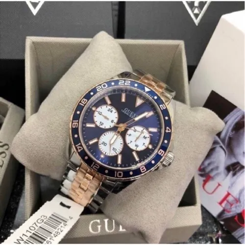 Reloj Guess Acero Caballero W1107g3 Original