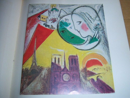 Lámina : Marc Chagall : Domingo . 1953-54