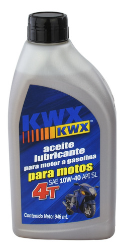 Aceite 4 Tiempos Multigrado Caja 12 Piezas 946 Ml Kwx