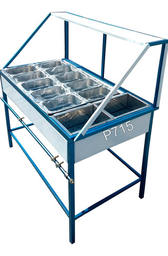 Mueble Para Tacos De Guisados O Buffets 2 Paneras  P715