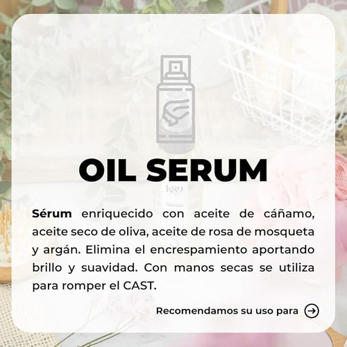 K89 Professional Curly: Serúm En Aceite Para Rizos.