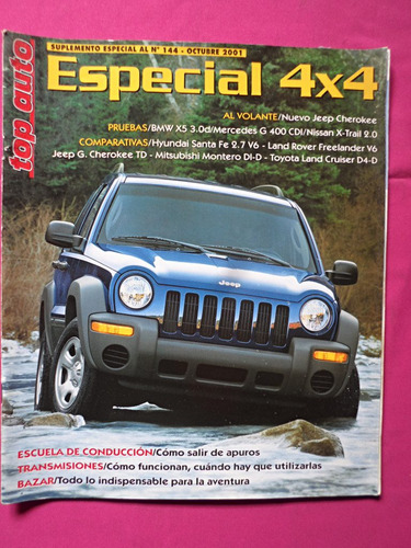 Top Auto Supl. Especial Al Nº 144, Año: 2001, Especial 4x4