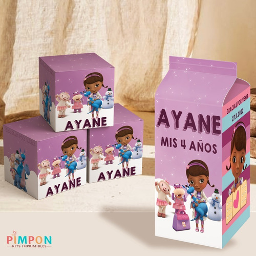 Kit Imprimible Doctora Juguetes - Personalizado