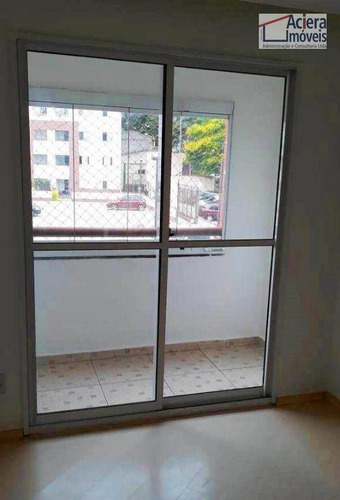 Imagem 2 de 30 de Apartamento Com 2 Dormitórios Para Alugar, 50 M² Por R$ 1.350,00/mês - Jardim Europa - Cotia/sp - Ap0471