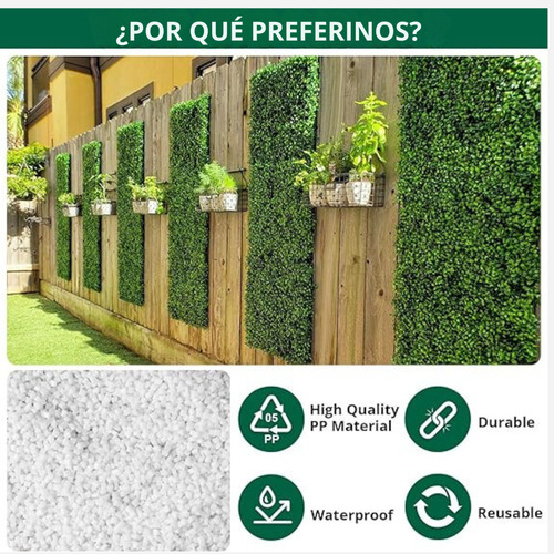 Palmeta Artificial Trebol Vertical De 60x40cm