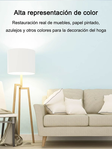 5w Foco Ahorrador Led De Luz Blanca E27/110v Pack De 6 Blanco Frío