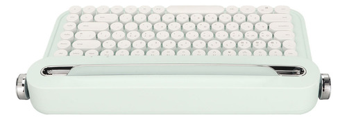 Teclado Bluetooth Vintage De 86 Teclas Inalámbrico Portátil