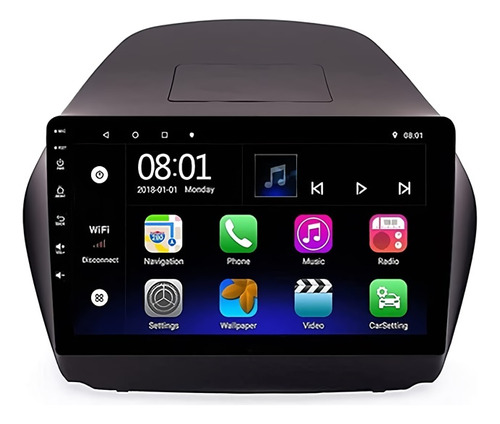 Radio Android Hyundai I35 Tucson 10 Pulgadas 4x64gb Carplay