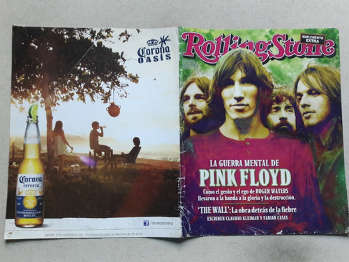 Suplemento De La Revista Rolling Stone Nº 168 - Pink Floyd