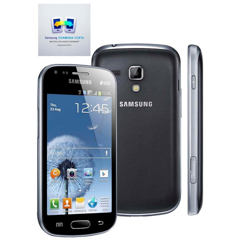 Celular Smartphone Samsung Galaxy S Duos 5mp 3g Android 4.0