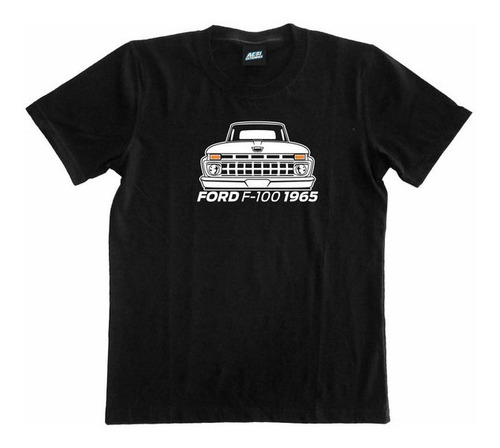 Remera Fierrera Ford 9xl 160 F-100 1965 Front