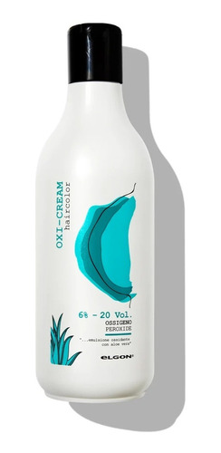 Agua Oxigenada Elgon 1 Lt Base Cremosa Enriquecida Aloe Vera