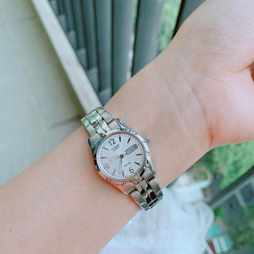 Citizen Ladies Stainless Steel Eq0540-57a ¨¨¨¨¨¨¨¨¨dcmstore Color de la correa Acero Color del bisel Acero Color del fondo Plata