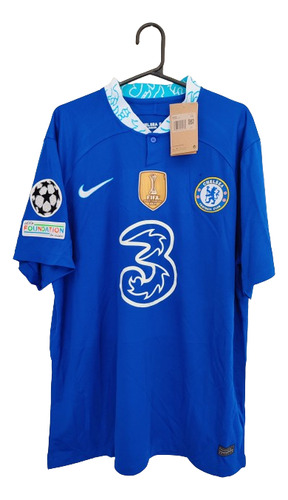 Camisa Chelsea Com Patch Mundial