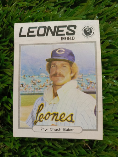 1975 Béisbol Profesional Venezolano Chuch Baker#71
