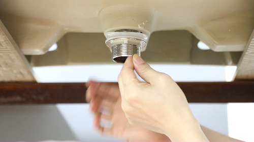 Tapón Desplegable Para Lavabo De Baño Yodel, De Níquel Cepil