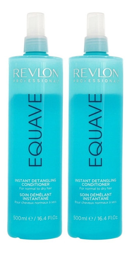 Dúo Spray Acondicionador Con Keratina Revlon Equave 500ml