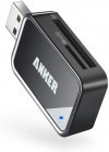 Leitor De Cartão Sd Anker 2 Em 1 Usb 3.0 Sdxc Sdhc Sd Mmc