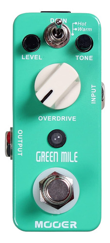 Mooer Green Mile Overdrive - Tubo De Pedal